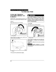 2011 Evinrude 40 50 60 hp E-TEC RL TL PL SL Outboard Boat Motor Owners Manual, 2011 page 40