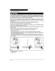 2011 Evinrude 40 50 60 hp E-TEC RL TL PL SL Outboard Boat Motor Owners Manual, 2011 page 42